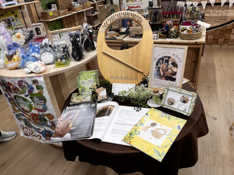にっしん観光まちづくり協会「まちテラス日進」にライアー展示ブースを設置いただきました
